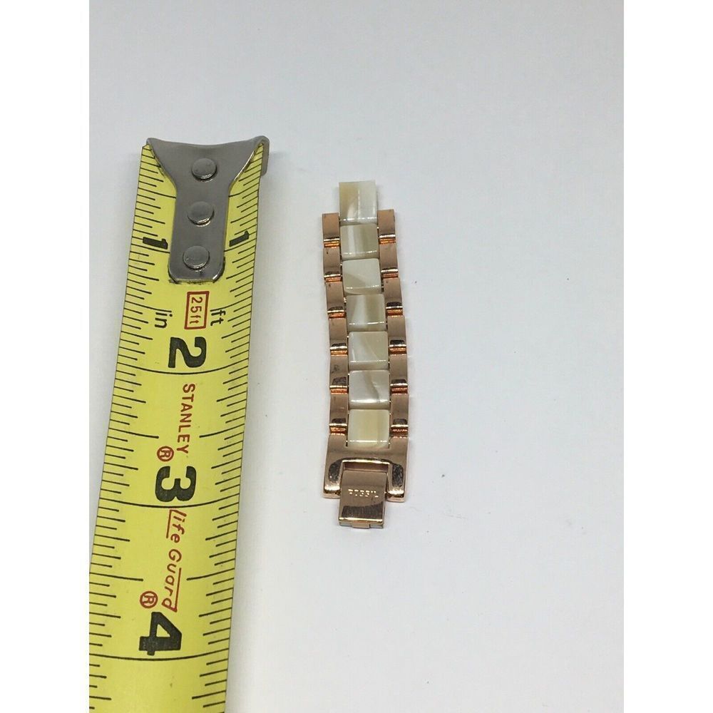 Fossil Watch Bracelet Straps Use For Parts Partial Band Links 14mm Poor T960